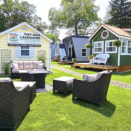 Tiny Digs Lakeshore - Tiny House Lodging Hotel Muskegon Exterior foto