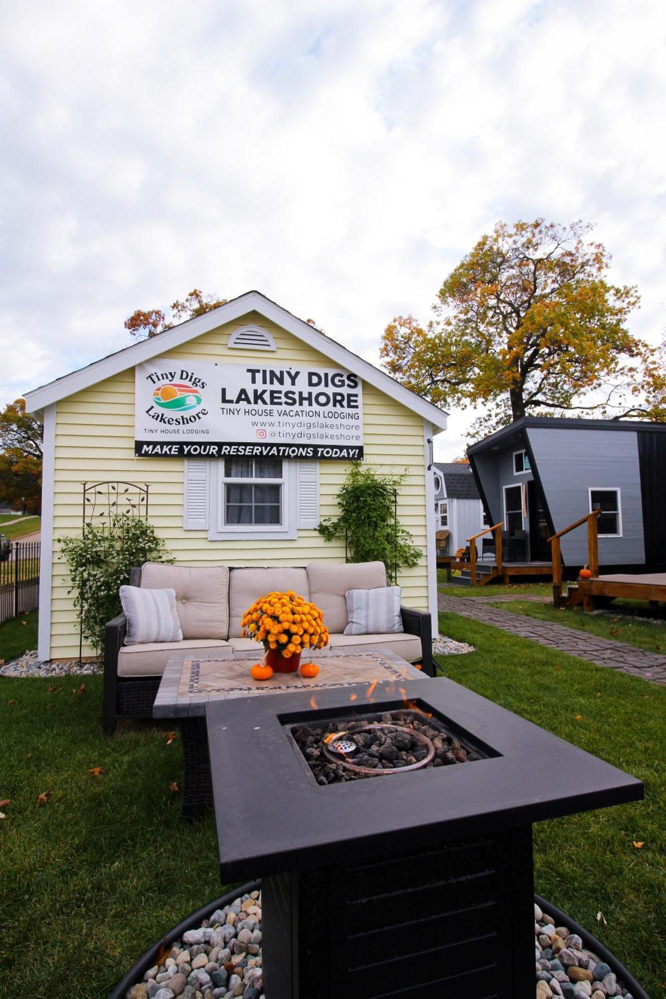 Tiny Digs Lakeshore - Tiny House Lodging Hotel Muskegon Exterior foto